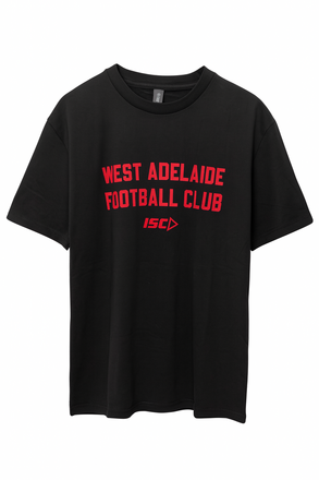 Black West Adelaide tshirt - kids