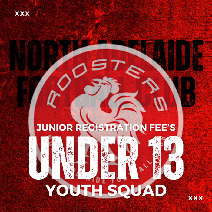 U13 Youth Squad Fee's