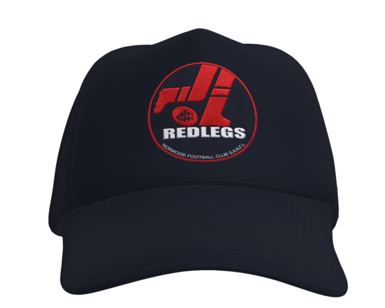Navy Cap - Retro Logo