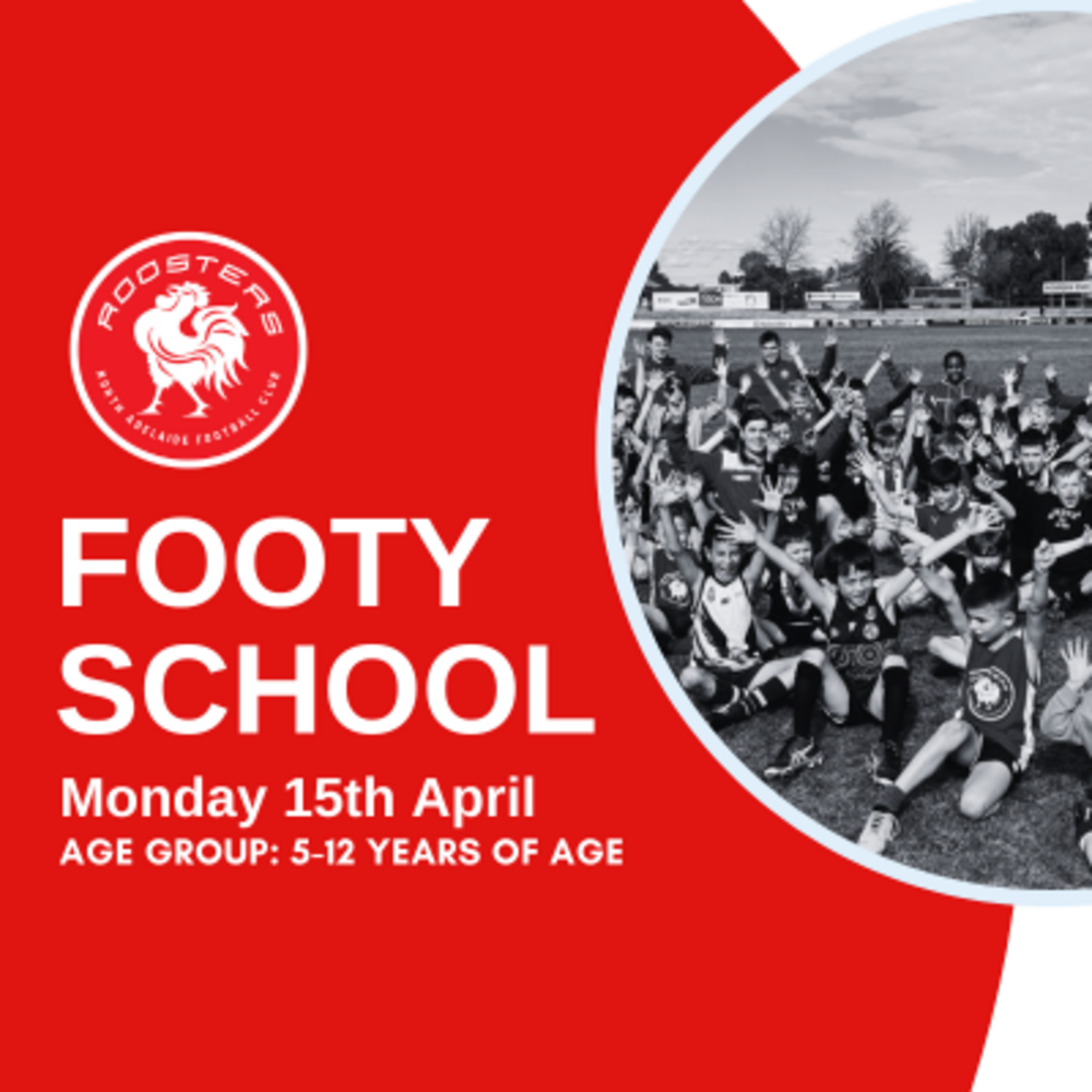 2024 Term 1 - FOOTY SCHOOL | Ages 5-12