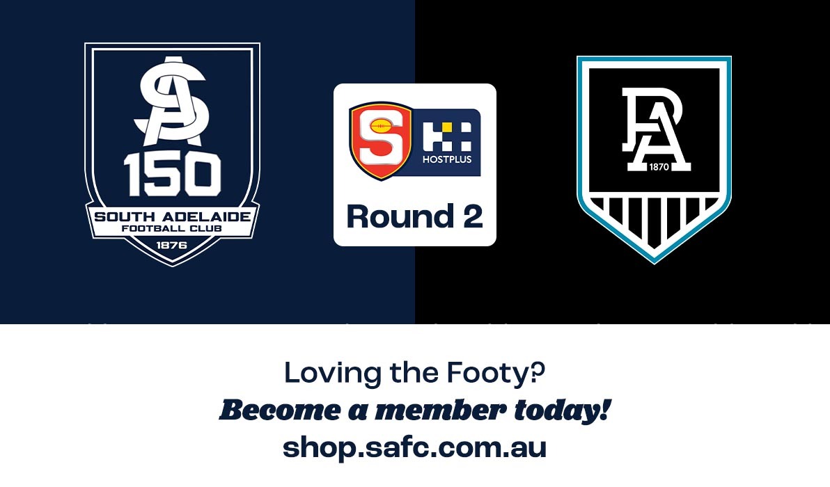 Round 2: South Adelaide FC v Port Adelaide Magpies Concession Ticket