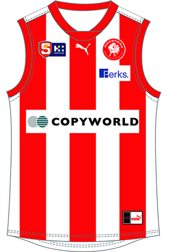 2022 Red & White (Candy) Striped Guernsey