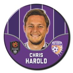 CHRIS HAROLD PLAYER BADGE