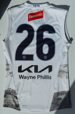 2024 Match Worn ANZAC Guernsey #26