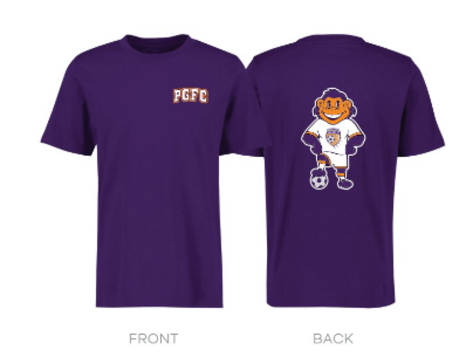 PGFC Adult Supporter Tee - George Purple