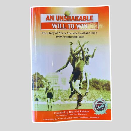 An Unshakeable Will to Win - Book