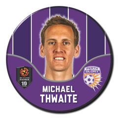 MICHAEL THWAITE PLAYER BADGE