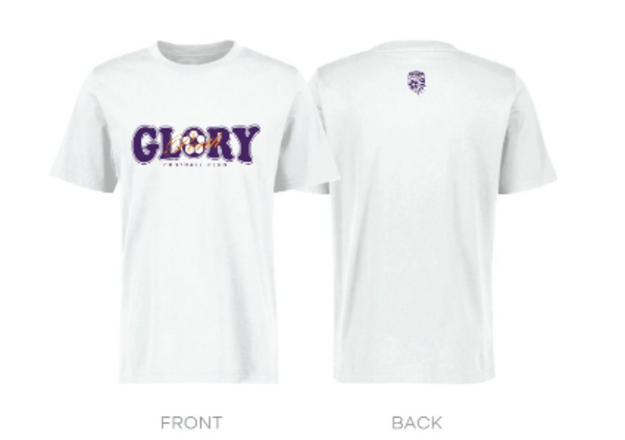 PGFC Adult Supporter Tee - Retro Glory White