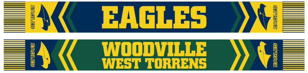 Eagles Double Sided Scarf (version 1)
