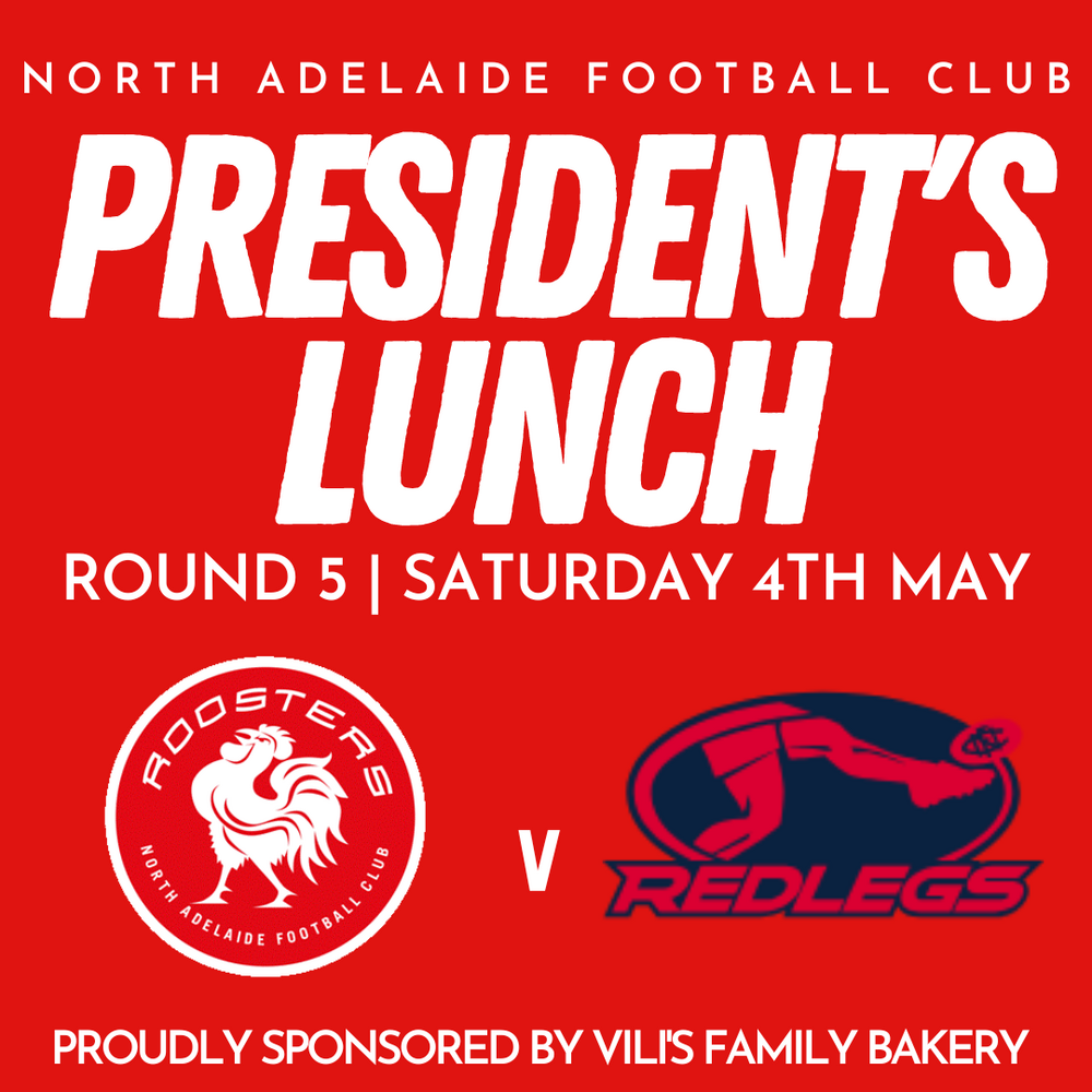 Round 5 President's Luncheon - Norwood | VP & PG Tickets