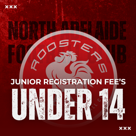 2025 U14 Registration Fee's