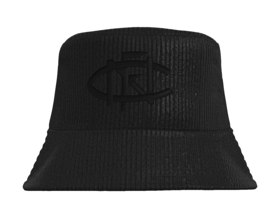 Bucket Hat - Cord Black on Black