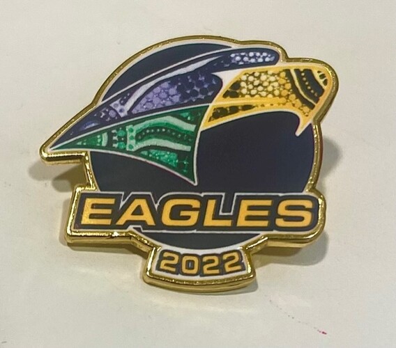 Eagles Indigenous Pin