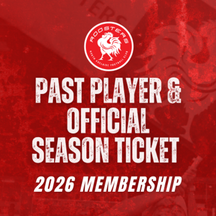 Past Player & Official with Season Ticket