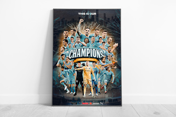 2021 A-LEAGUE CHAMPIONS POSTER