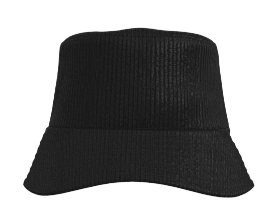 Bucket Hat - Cord Black on Black
