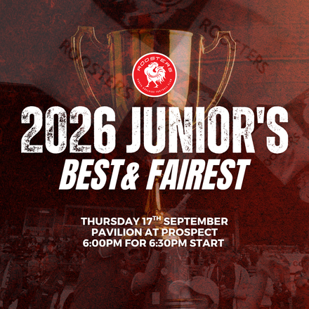 2026 Junior’s Best & Fairest