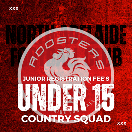 U15 Country Squad Fee's