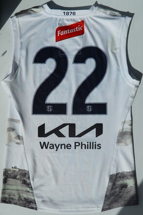 2024 Match Worn ANZAC Guernsey #22