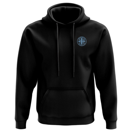 Authentically Melbourne Black Hoodie - Adult