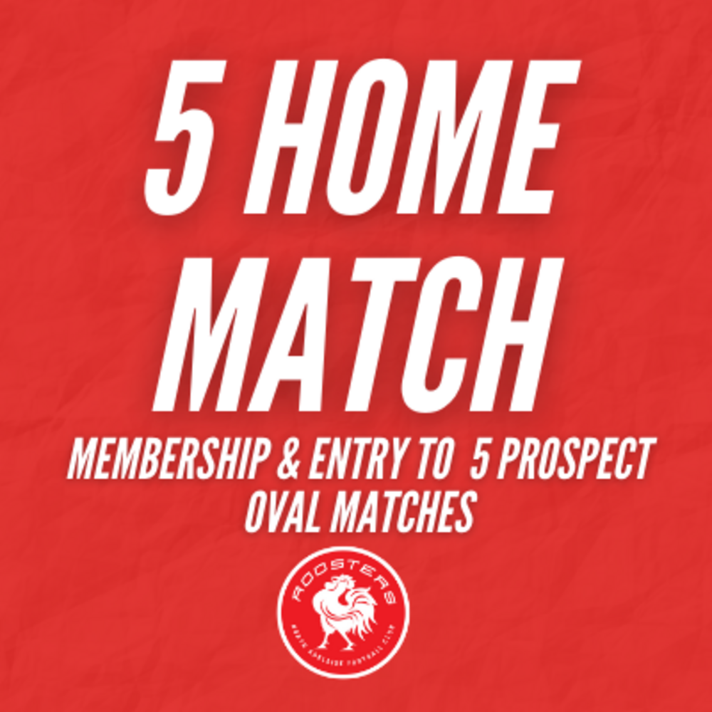 Membership with 5 Home Match Ticket