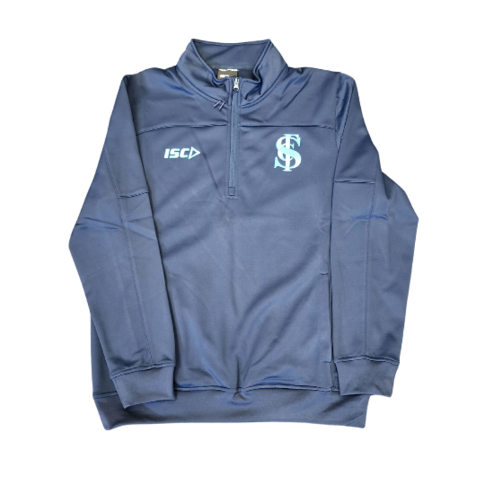 Quarter Zip Sweater - Navy