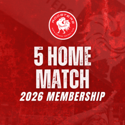 Membership with 5 Home Match Ticket