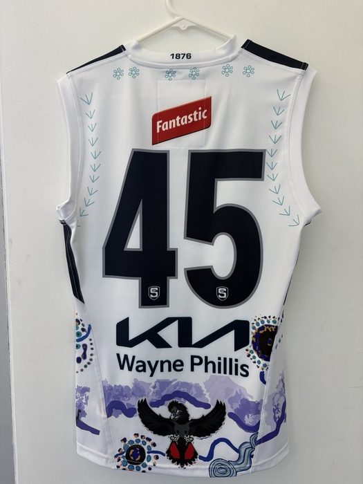 2026 Match Worn First Nations Guernsey #45