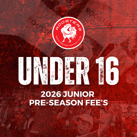 2026 U16 Pre-season Fee's