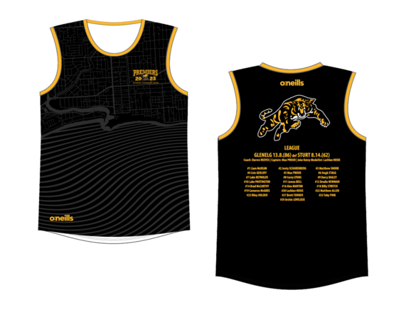 2023 Premiership Training Singlet