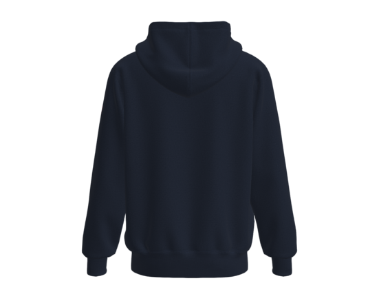 Hoodie - Navy with Red Text & Legs