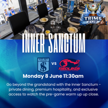 Round 9: Inner Sanctum - Sturt vs Norwood Monday 8 June