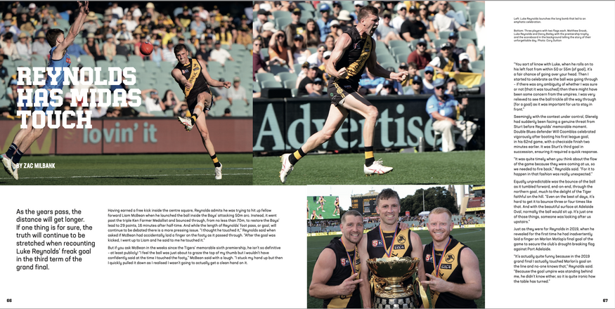 GOLD RUSH 2023 Premiership Yearbook