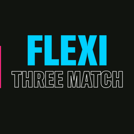 3 Game Flexi - General Admission Junior