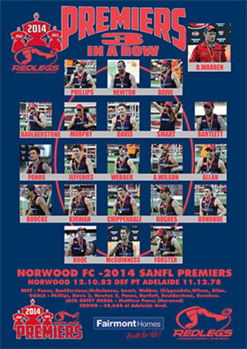 2014 PREMIERSHIP POSTER (LARGE)
