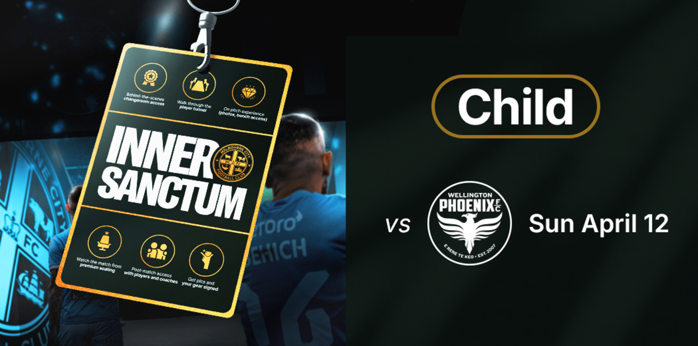 Inner Sanctum Experience - Sunday April 12 - Junior