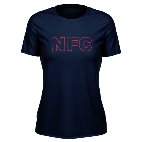 Women's T-Shirt - NFC Red Glitter
