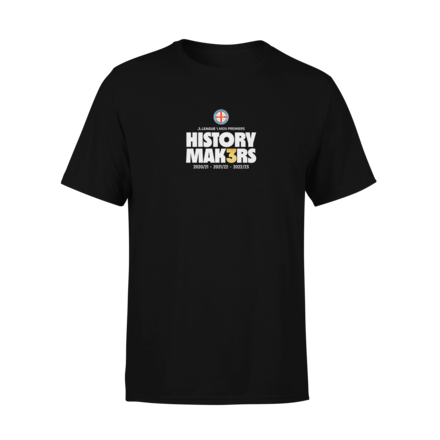 2022/23 HISTORY MAKERS LOGO T-SHIRT - ADULT BLACK