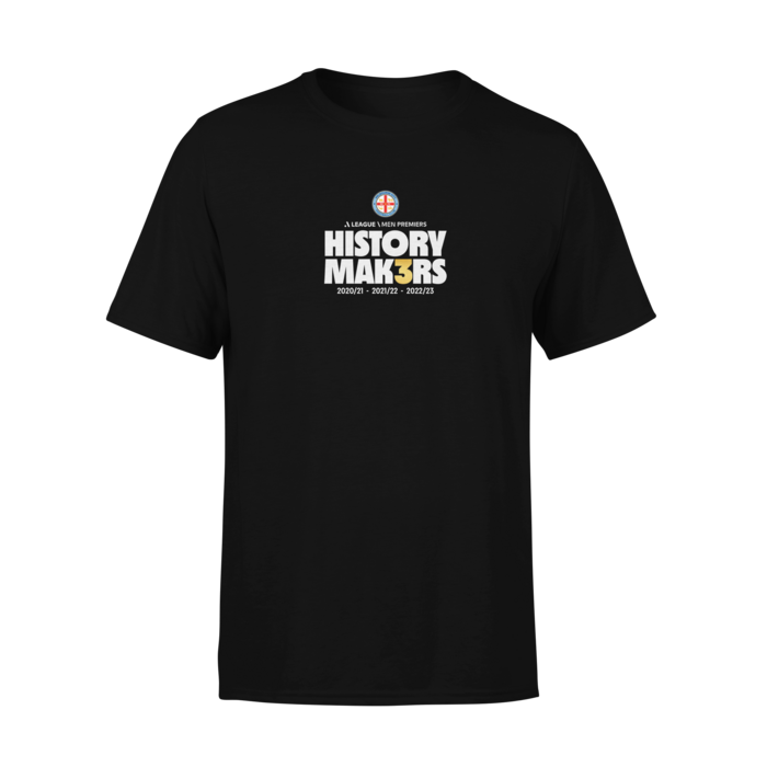 2022/23 HISTORY MAKERS LOGO T-SHIRT - ADULT BLACK