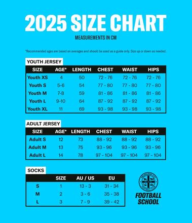 City Foobtall School Training Kit (2025) - Youth