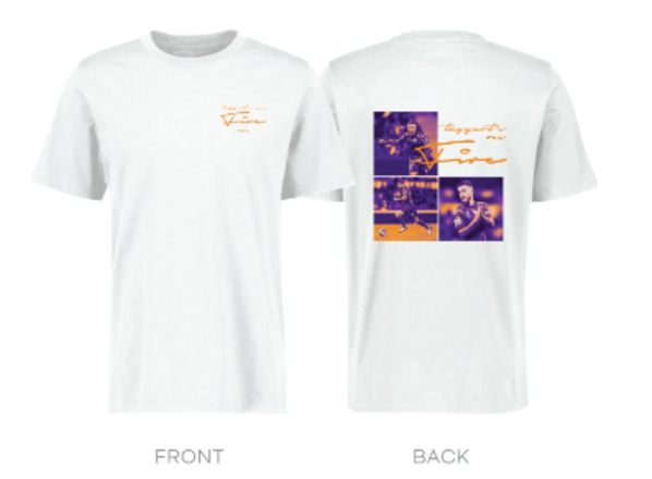 PGFC Youth Supporter Tee - Taggart's on Fire Black