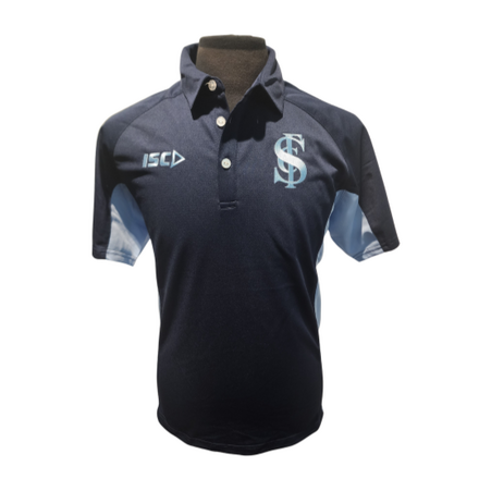Double Blue Polo
