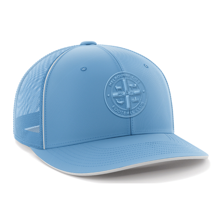 Logo Blue Trucker Cap - Youth