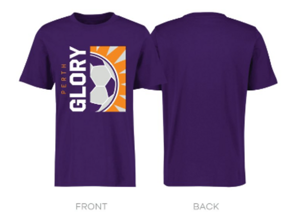 PGFC Adult Supporter Tee - Glory Sun Purple