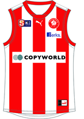 2022 Red & White (Candy) Striped Guernsey - Junior