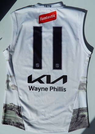 2024 Match Worn ANZAC Guernsey #11