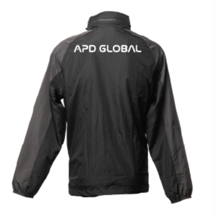 Rain Jacket Adult - Macron (Black)