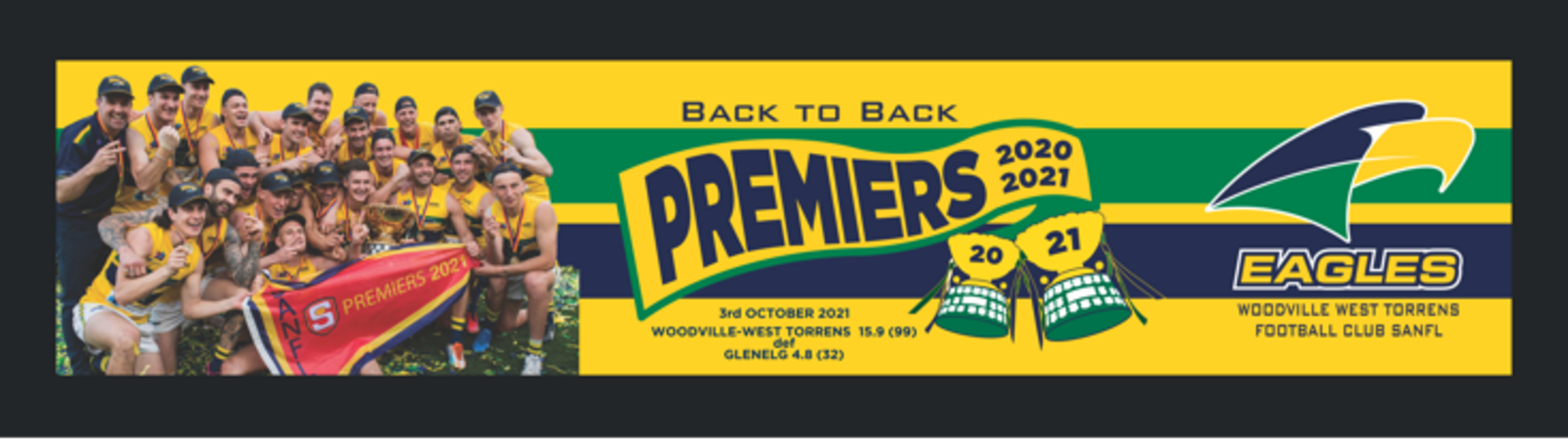 2021 Premiership Bar mat