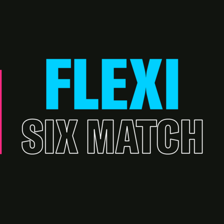 6 Game Flexi - General Admission Junior