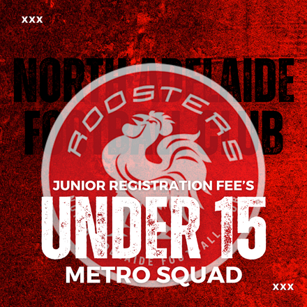 U15 Metro Squad Fee's